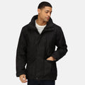 Black - Side - Regatta Mens Vertex III Waterproof Breathable Jacket