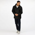 Black - Lifestyle - Regatta Mens Vertex III Waterproof Breathable Jacket