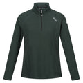 Darkest Spruce - Front - Regatta Great Outdoors Womens-Ladies Montes Half Zip Fleece Top