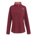 Rumba Red - Front - Regatta Great Outdoors Womens-Ladies Montes Half Zip Fleece Top