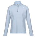 Coronet Blue - Front - Regatta Great Outdoors Womens-Ladies Montes Half Zip Fleece Top