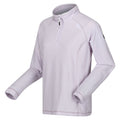 Lilac Frost - Side - Regatta Great Outdoors Womens-Ladies Montes Half Zip Fleece Top