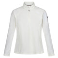 Polar Bear-White - Front - Regatta Great Outdoors Womens-Ladies Montes Half Zip Fleece Top