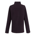 Deep Plum-Black - Back - Regatta Great Outdoors Womens-Ladies Montes Half Zip Fleece Top