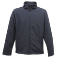 Navy - Front - Regatta Classic Mens Water Repellent Softshell Jacket