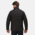 Black - Side - Regatta Mens Tyler Quilted Jacket