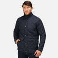 Navy - Back - Regatta Mens Tyler Quilted Jacket