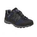 Navy-Nautical - Front - Regatta Mens Samaris Low II Hiking Boots