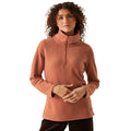 Red Ochre-Silver - Side - Regatta Womens-Ladies Solenne Fleece