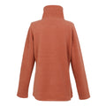 Red Ochre-Silver - Back - Regatta Womens-Ladies Solenne Fleece