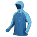 Vallarta Blue-Ethereal - Side - Regatta Womens-Ladies Birchdale Shell Waterproof Jacket