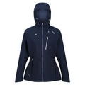 Navy - Front - Regatta Womens-Ladies Birchdale Shell Waterproof Jacket