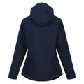 Navy - Side - Regatta Womens-Ladies Birchdale Shell Waterproof Jacket