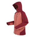 Mineral Red-Rumba Red - Side - Regatta Womens-Ladies Birchdale Shell Waterproof Jacket