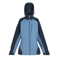 Coronet Blue-Navy - Front - Regatta Womens-Ladies Birchdale Shell Waterproof Jacket