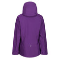 Plum - Back - Regatta Womens-Ladies Birchdale Shell Waterproof Jacket