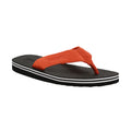 Ash-Rusty Orange - Front - Regatta Mens Rico Flip Flops