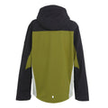 Nephrite Green-Black - Back - Regatta Mens Birchdale Waterproof Hooded Jacket