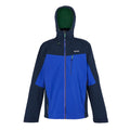 Olympian Blue-Navy - Front - Regatta Mens Birchdale Waterproof Hooded Jacket