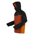 Red Ochre-Black - Side - Regatta Mens Birchdale Waterproof Hooded Jacket