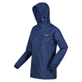 Dusty Denim - Side - Regatta Womens-Ladies Pack It III Waterproof Jacket