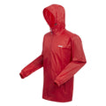 Danger Red - Side - Regatta Mens Pack It III Waterproof Jacket