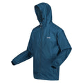 Moroccan Blue - Side - Regatta Mens Pack It III Waterproof Jacket