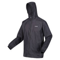 Seal Grey - Side - Regatta Mens Pack It III Waterproof Jacket