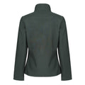 Dark Spruce-Black - Lifestyle - Regatta Womens-Ladies Ablaze Printable Soft Shell Jacket