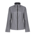 Rock Grey-Black - Front - Regatta Womens-Ladies Ablaze Printable Soft Shell Jacket