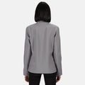 Rock Grey-Black - Side - Regatta Womens-Ladies Ablaze Printable Soft Shell Jacket