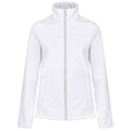 White-Light Steel - Front - Regatta Womens-Ladies Ablaze Printable Soft Shell Jacket