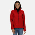 Classic Red-Black - Back - Regatta Womens-Ladies Ablaze Printable Soft Shell Jacket