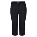 Black - Front - Dare 2B Womens-Ladies Melodic II 3-4 Walking Trousers