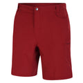 Syrah Red - Side - Dare 2B Mens Tuned In II Multi Pocket Walking Shorts