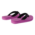 Black-Radiant Orchid - Back - Regatta Womens-Ladies Catarina Flip Flops