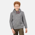 Rhino Marl - Back - Regatta Childrens-Kids Keyon Hooded Fleece