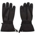 Black - Back - Dare 2B Mens Worthy Ski Gloves