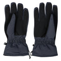 Ebony Grey - Back - Dare 2B Mens Worthy Ski Gloves