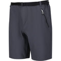 Seal Grey - Side - Regatta Mens Xert III Stretch Shorts