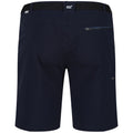 Navy - Back - Regatta Mens Xert III Stretch Shorts