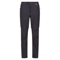 Seal Grey - Front - Regatta Mens Highton Zip Off Walking Trousers