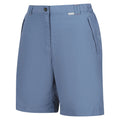 Coronet Blue - Side - Regatta Womens-Ladies Chaska II Walking Shorts