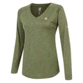 Olivine Green - Side - Dare 2B Womens-Ladies Discern Long Sleeve T-Shirt