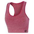 Berry Pink Marl - Side - Dare 2b Womens-Ladies Dont Sweat It Sports Bra