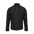 Black - Front - Regatta Mens Honesty Made Recycled Softshell Jacket