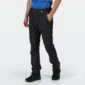 Ash - Pack Shot - Regatta Mens Leesville II Zip Off Trousers