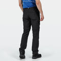 Ash - Close up - Regatta Mens Leesville II Zip Off Trousers