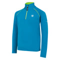 Kingfisher Blue - Side - Dare 2B Childrens-Kids Consist II Thermal Top