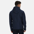 Navy-French Blue - Side - Regatta Mens Venturer 3 Layer Membrane Soft Shell Jacket